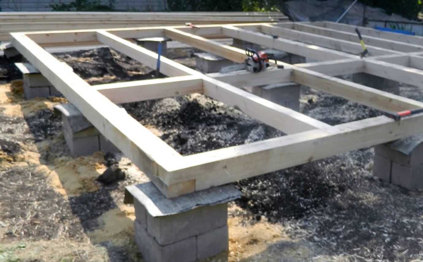 Столбчатый фундамент своими руками — как построить основание для каркасного дома