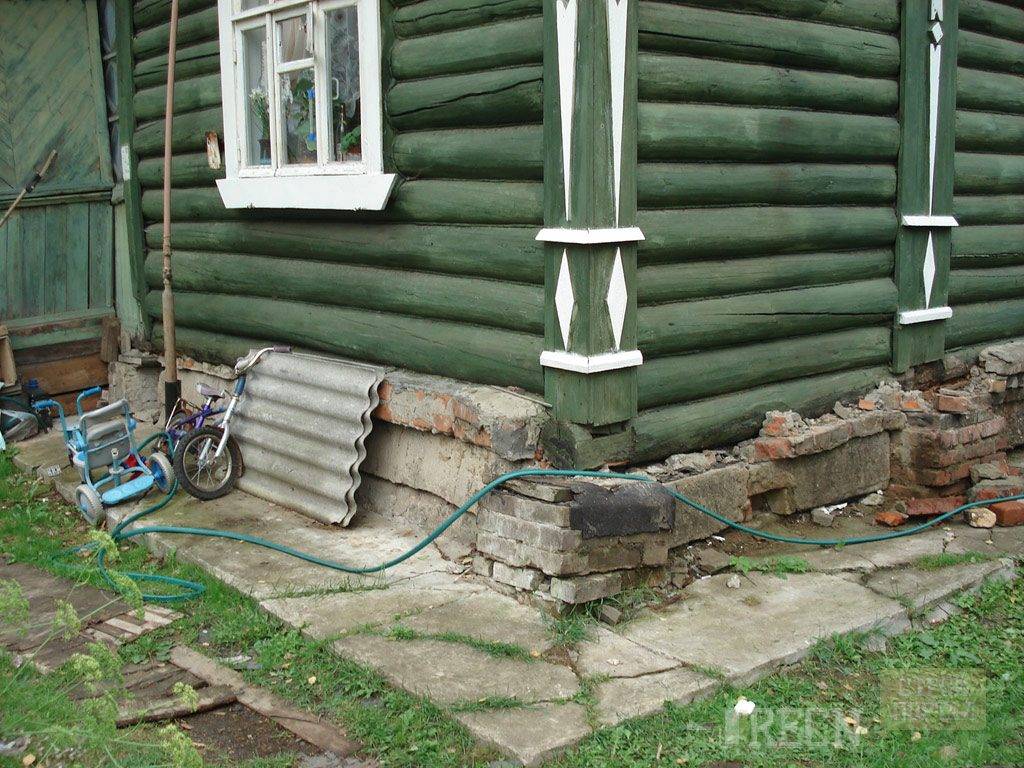 Реконструкция и ремонт фундамента деревянного дома - блог о строительстве