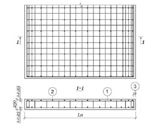 Армирование плиты перекрытия: чертеж и схема работы, расчет материала и диаметр