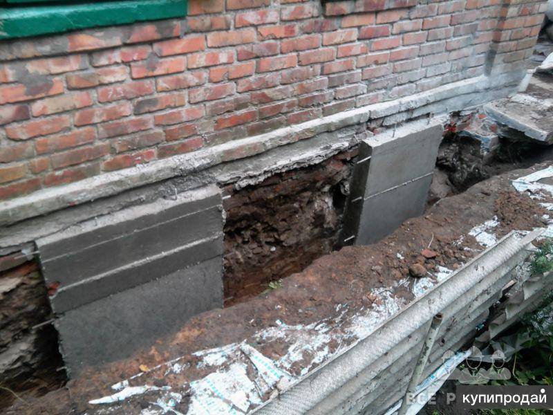 Усадочные трещины в фундаменте: материалы и этапы ремонта
