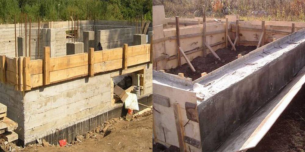 Советы и рекомендации: когда снимать опалубку после заливки бетоном, время для ленточного фундамента