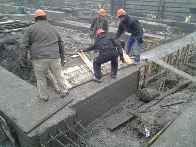 Снятие опалубки после бетонирования снип