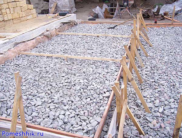 Приготовление бетона. состав и пропорция компонентов.