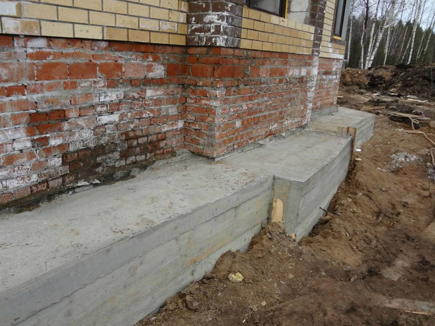 Ремонт фундамента кирпичного дома своими руками (фото и видео)