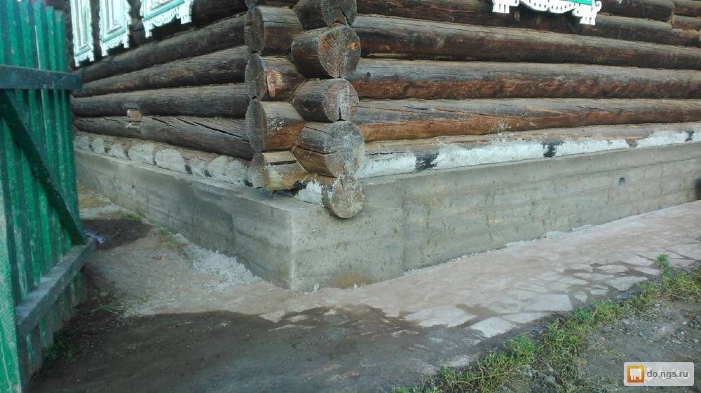 Замена ленточного фундамента под деревянным домом: причины повреждения ленты и способы ремонта старого основания